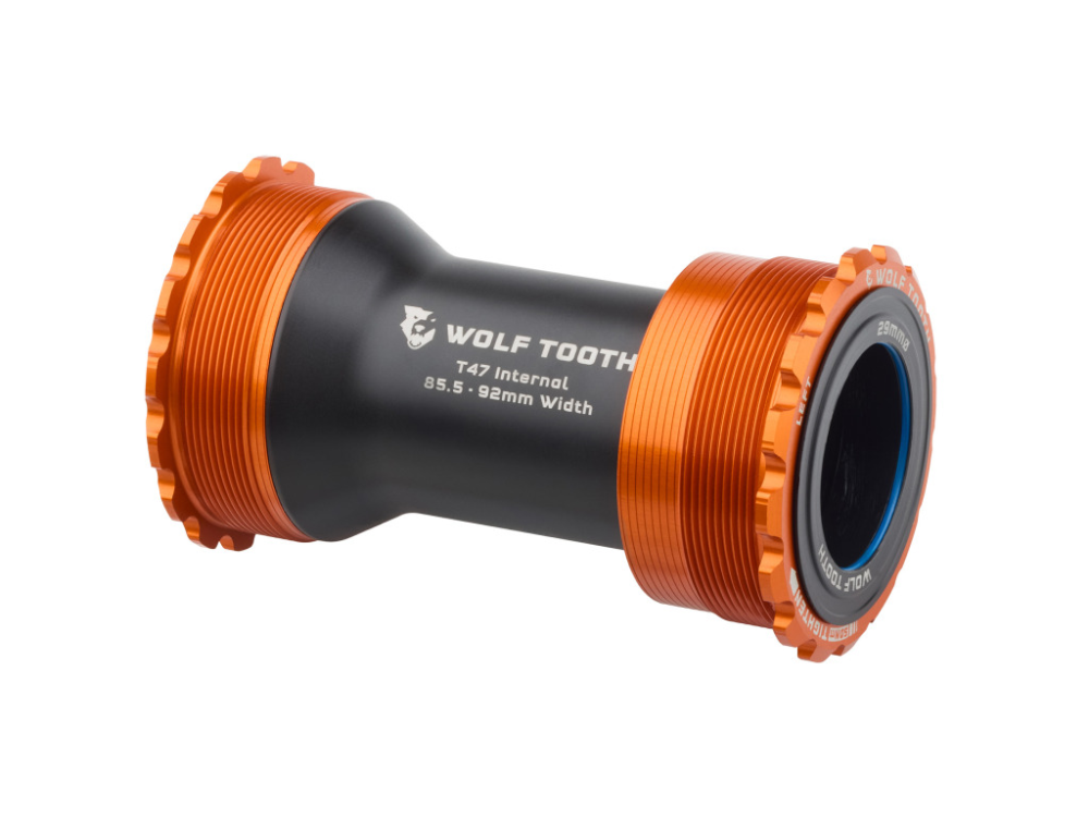 Wolf Tooth T47 Tretlager für 29mm SRAM DUB Achse orange