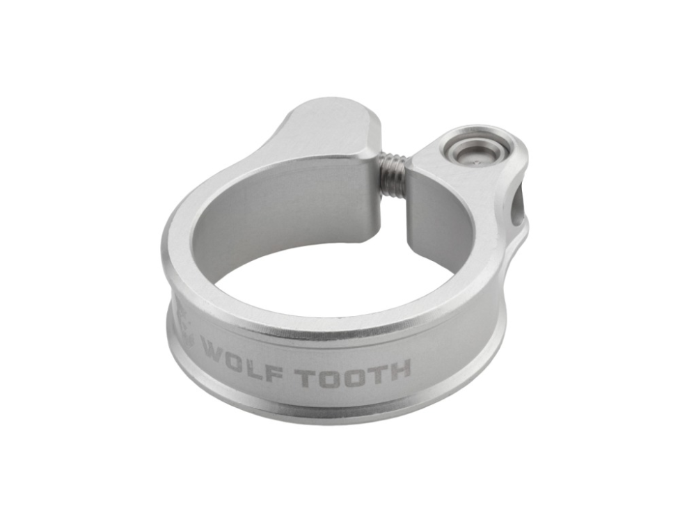 Wolf Tooth Ultralight Sattelklemme 29.8 silber