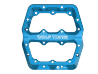 Wolf Tooth Waveform Pedal Body Small links, blau