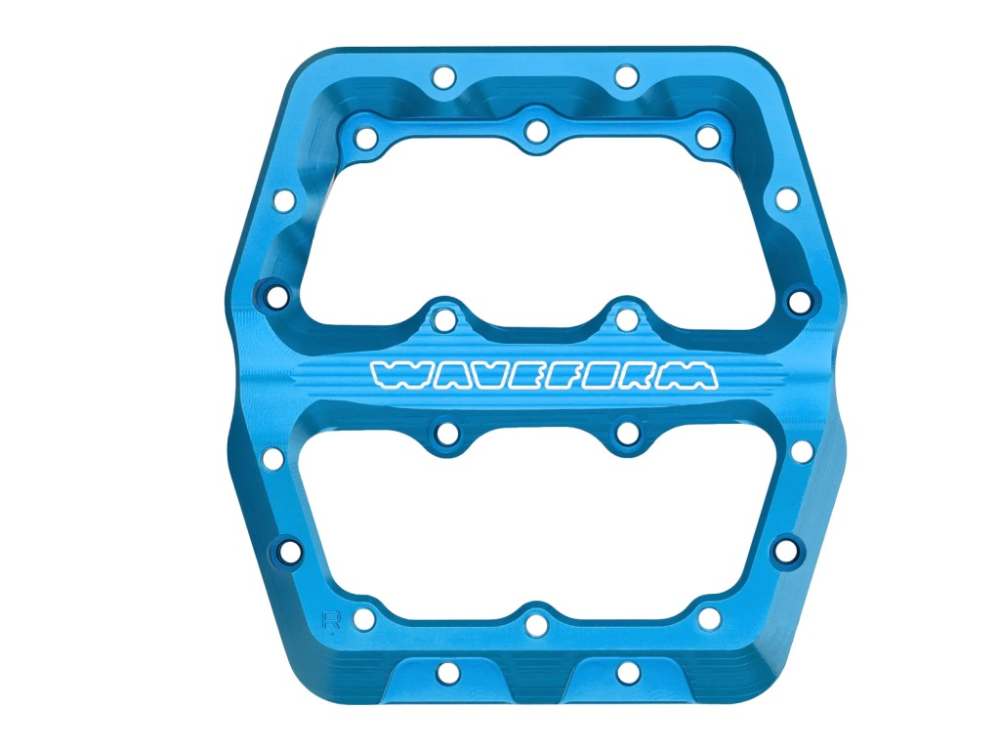 Wolf Tooth Waveform Pedal Body Small rechts, blau