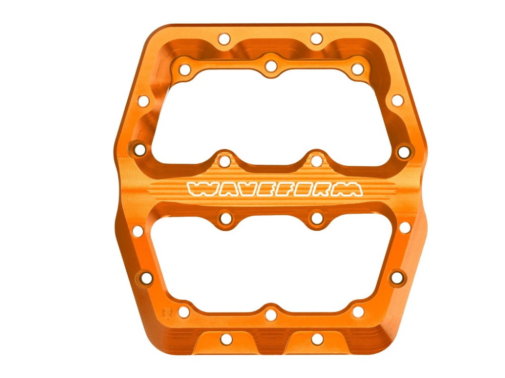 Wolf Tooth Waveform Pedal Body Small rechts, orange