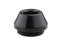 Wolf Tooth Achs Abschlusskappe schwarz