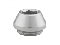 Achs Abschlusskappe silber