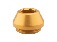 Wolf Tooth Achs Abschlusskappe gold