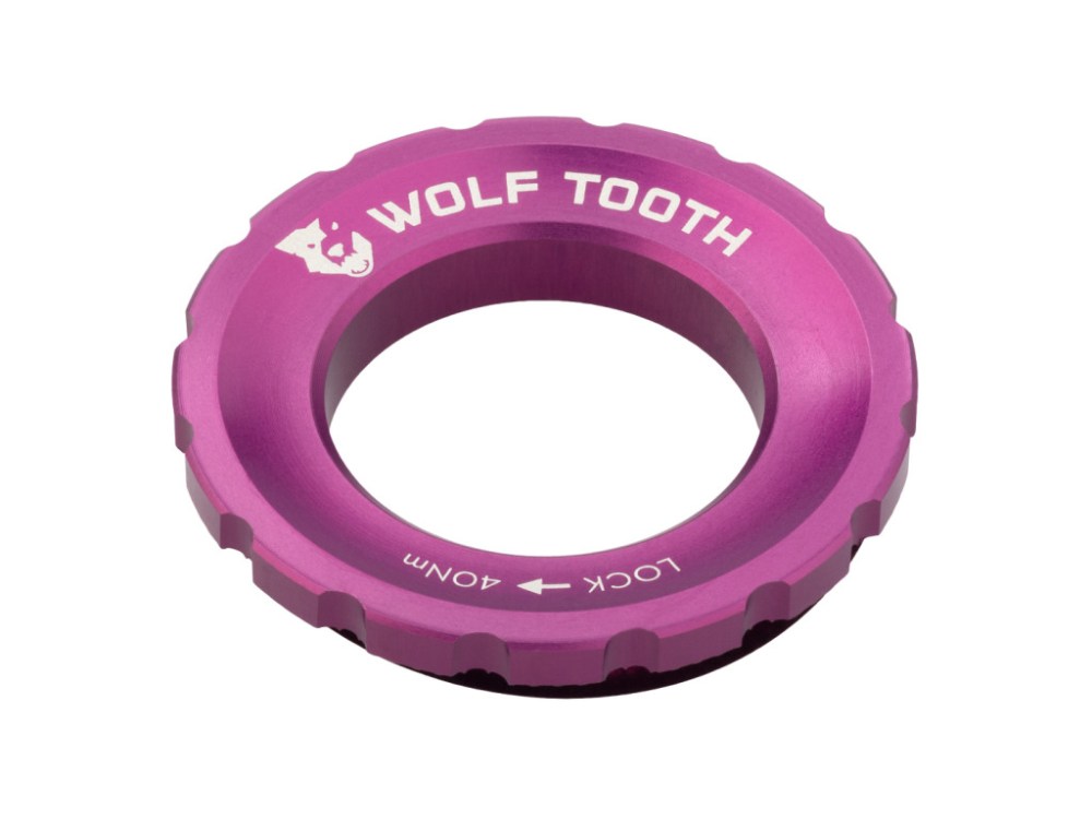 Wolf Tooth Centerlock Rotor Lockring ultra-violett