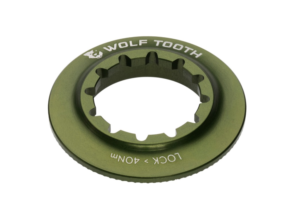 Wolf Tooth Centerlock Rotor Lockring IS olive
