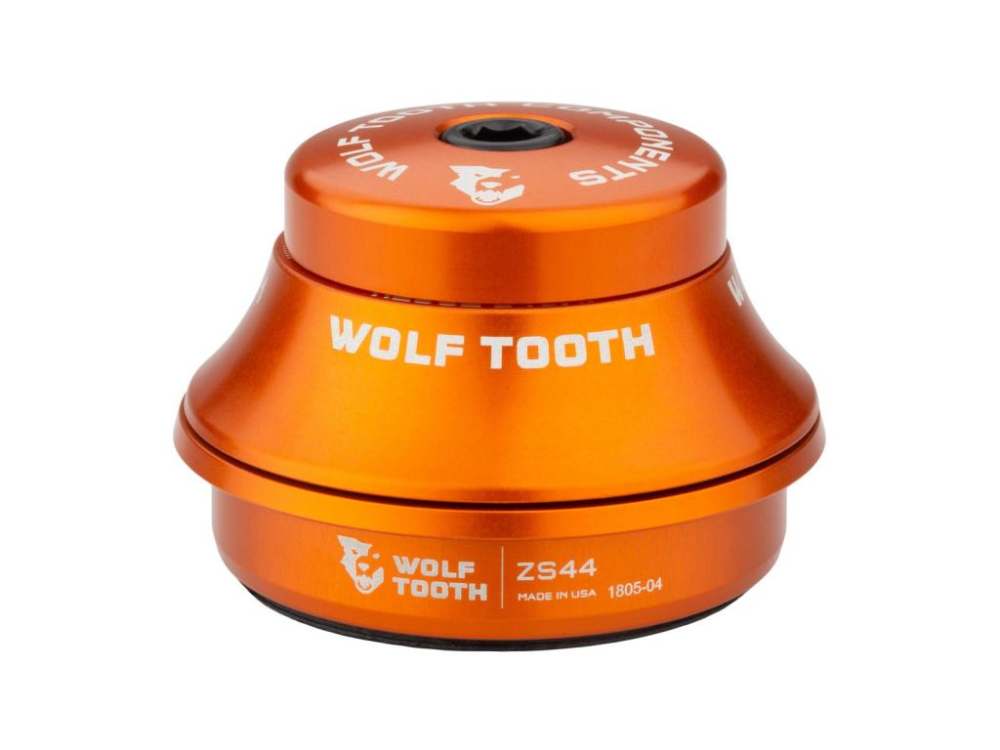 Wolf Tooth Steuersatz Precision Premium ZS44/28.6, 15mm, Upper orange