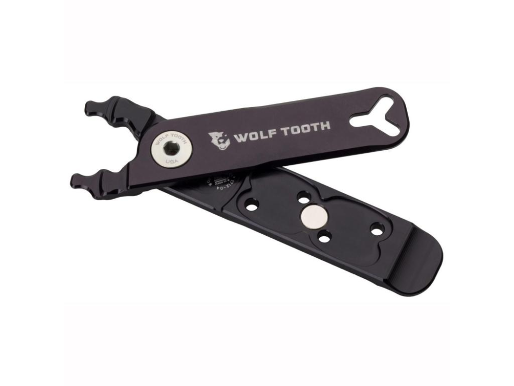 Wolf Tooth Pack Pliers Master-Link Multi-Tool schwarz-silber