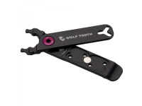 Wolf Tooth Pack Pliers Master-Link Multi-Tool schwarz-violett