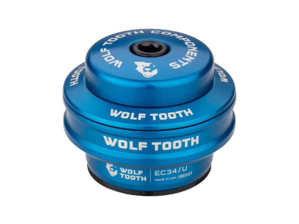 Wolf Tooth Precision Premium EC34/28.6 Upper 35mm blau