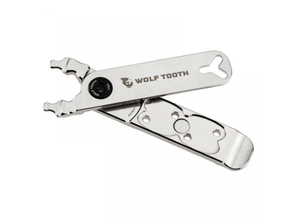Wolf Tooth Pack Pliers Master-Link Multi-Tool Nickel