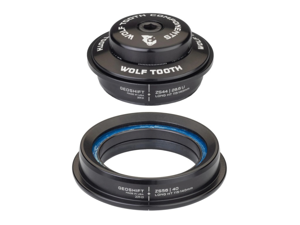 Wolf Tooth GeoShift 1° ZS44 / ZS56 long 115-140mm Headtube