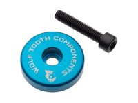 Ultralight Vorbau Cap mit Spacer 5mm blau