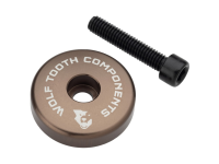 Wolf Tooth Ultralight Vorbau Cap mit Spacer 5mm espresso